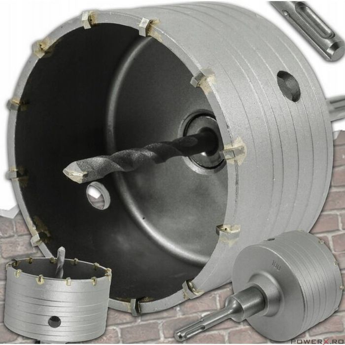 Carotă pentru beton SDS, 12 dinti 100 mm, Verke