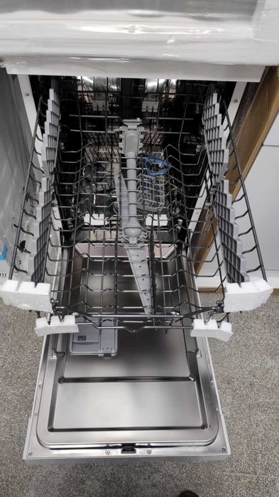 Чисто нова Бяла Съдомиялна машина Heinner 45 см 10 комплекта Aquastop