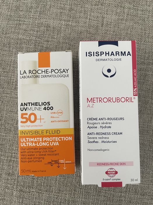 Athelios 50+ ultrafluid si Metroruboril AZ