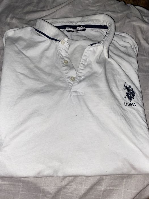 U.S. Polo Assn. Tricou polo MUP3313 Alb Regular Fit Xl