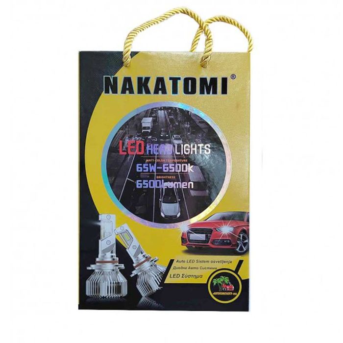 Nakamoto/Nakatomi H11/H8 H9 Диодна LED система CANBUS,12-24V,65W,6500К