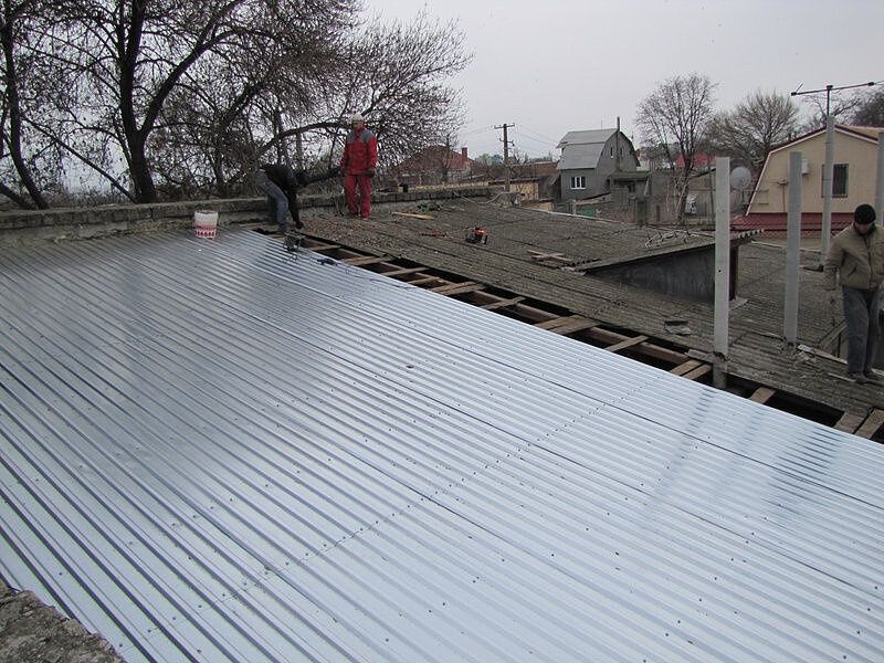 Ремонт крыш кровли