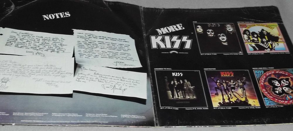 2 viniluri KISS ALIVE - 1975  - pt. colectionari 180 ron