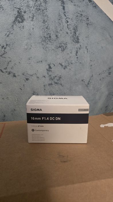 Sigma 16mm F1.4 DC DN Contemporary (Canon RF Mount) - Nou / Nefolosit
