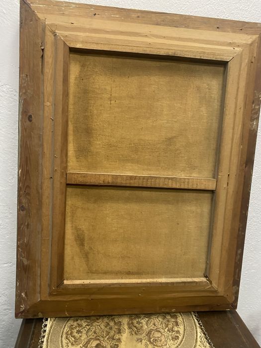 Маслена картина пейзаж рамка барок Германия 1946