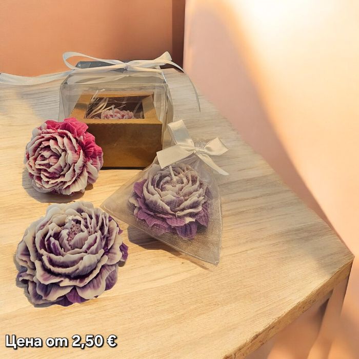 Свещи от соев восък