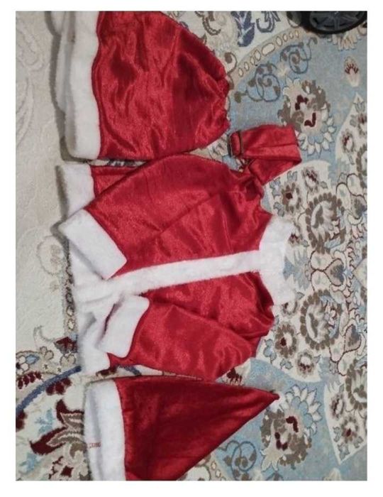 Костюм санта клаус красный для девочки