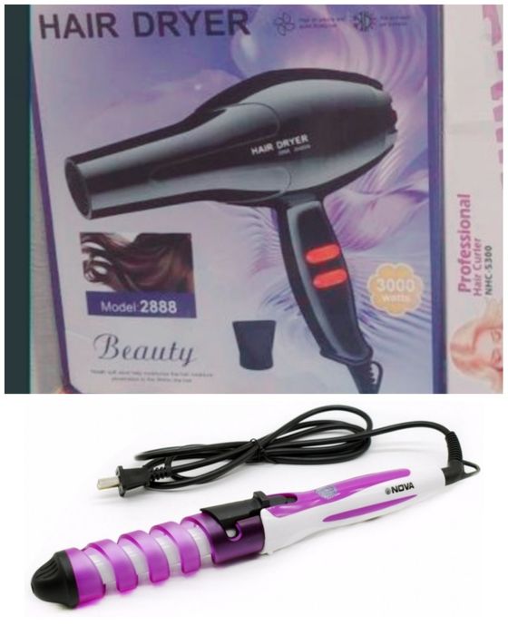 Набор Фен + плойка