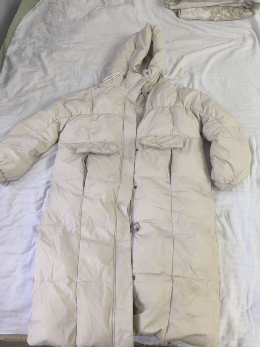 Зимний теплый пуховик