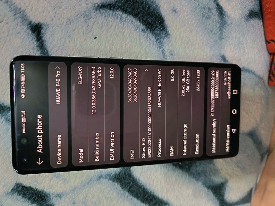 Huawei p40 pro 8GB/256Gb