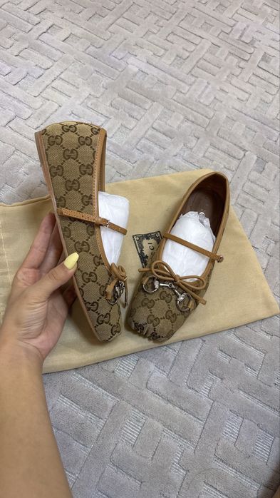 один в один люкс балетки Gucci