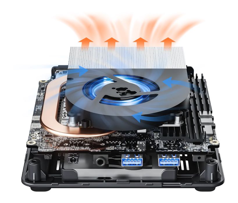 Мини пк Minisforum UN1290 I9-12900HK 32GB ОЗУ