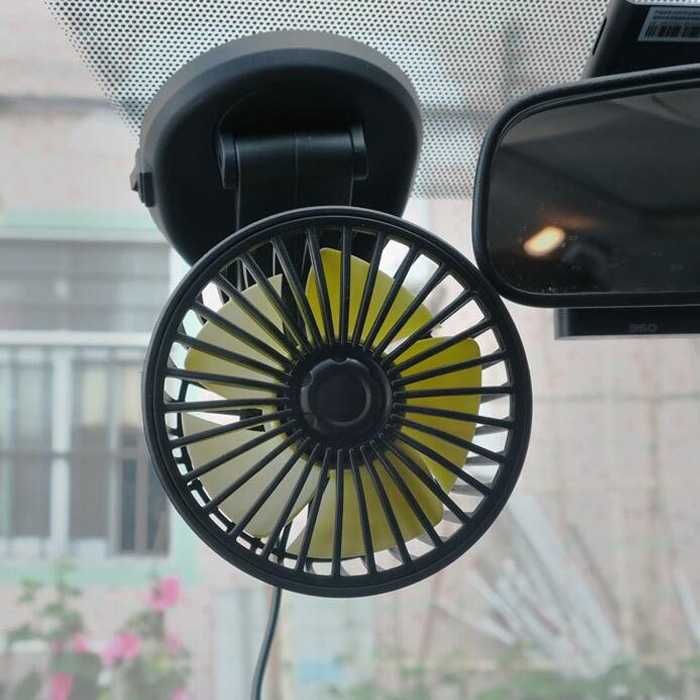 Вентилатор PG119 – 12V автомобилен вентилатор с монтаж чрез залепване