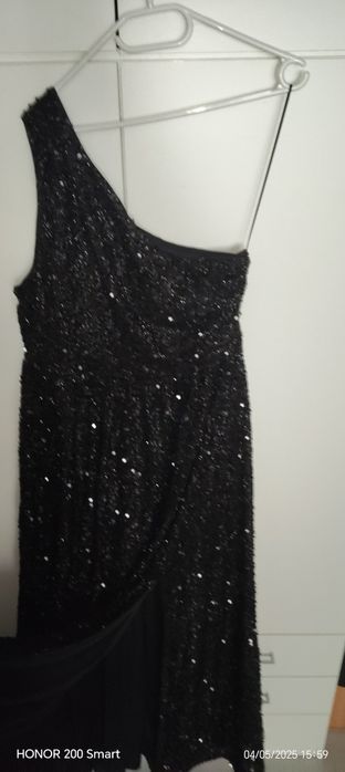 ЯДълга рокля с пайети