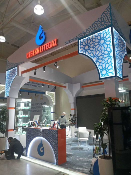 Выставочные стенды//Ko'rgazma stendlari