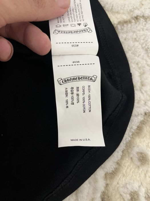 Bluza Chrome Hearts Floral “Scroll Logo Graphic Print Henley”