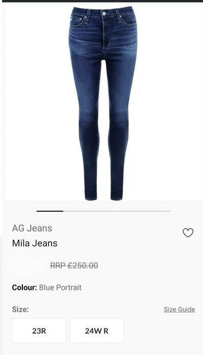 AG jeans Model 2023 Măsură 24R W