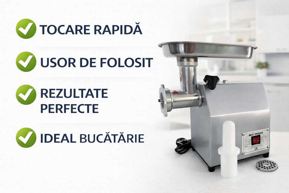 Masina de tocat carne 750W profesionala inox