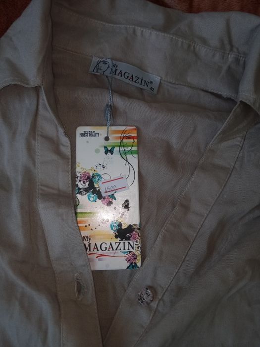 Рубашка новая летняя р.44