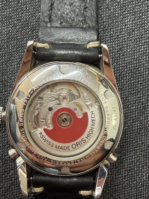 Oris Automatic 30 Jewels Classic Leather Watch