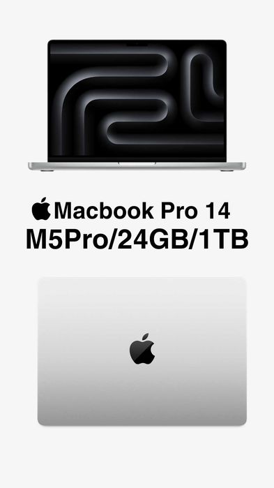 Macbook Pro 14 M5Pro/24GB/1TB/SpaceBlack