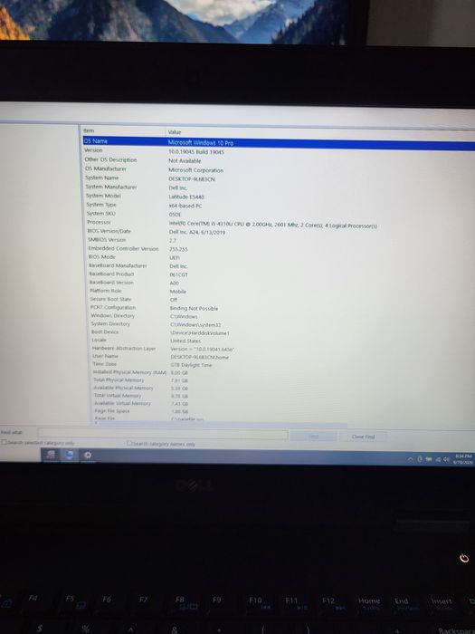 Laptop Dell Latitude E5440 vPro,  i5-4310U, 8 GB,  sshd 500 GB,  14"