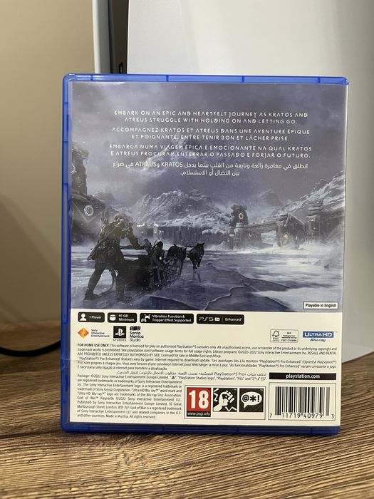 Go of war Ragnarok PS5