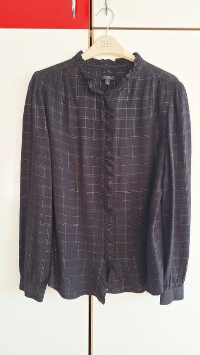 Camașuță neagra cu dungi argintii