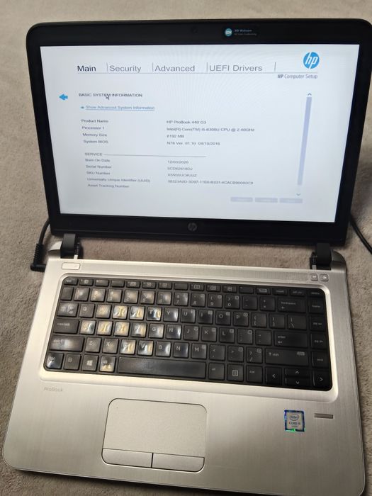 Laptopuri HP 440 G3,840 G3,840 G4,650 G3 ,folio 9470 incomplete
