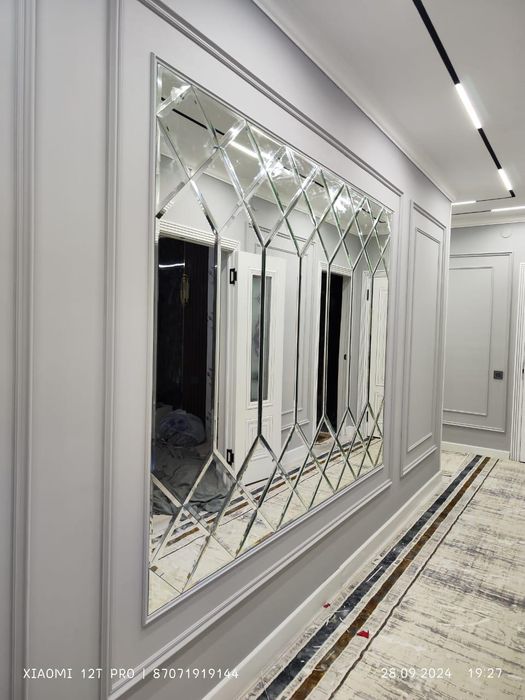 Зеркало Фацетный, Зеркало Панно, Подсветка