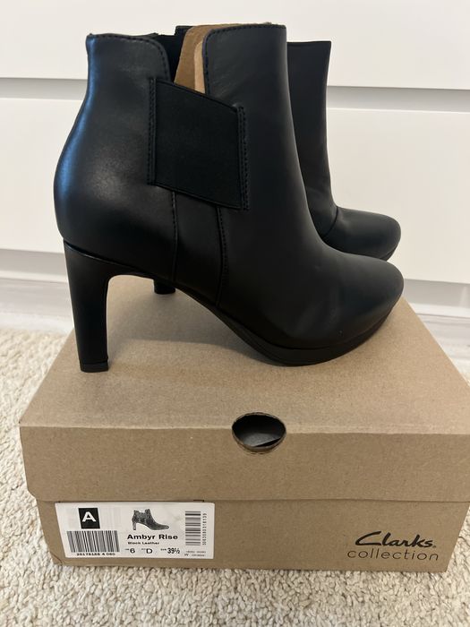 Ghete piele Clarks 39,5