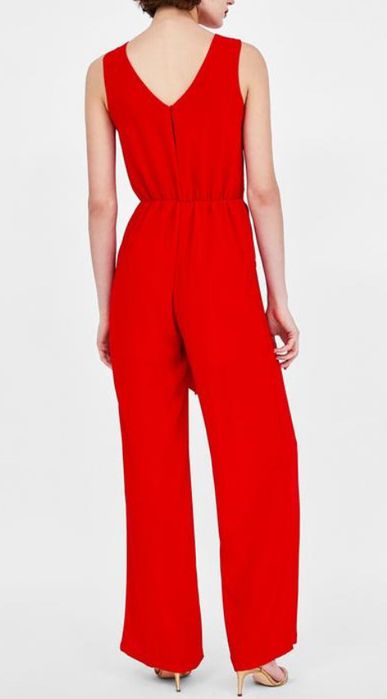 Salopeta Zara marimea S rosie