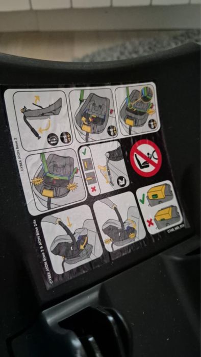 ISOFIX база за бебешко столче Cybex Aton Base 2-Fix