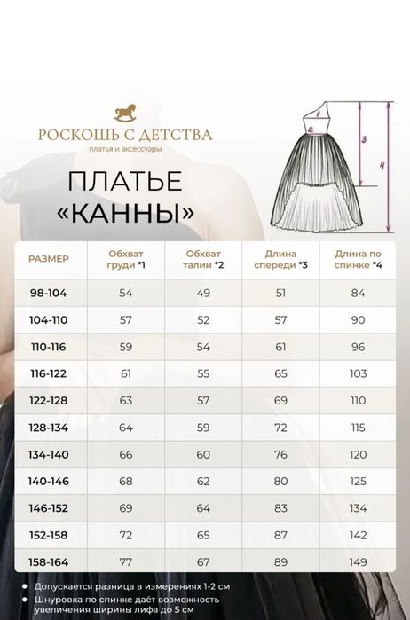 Продам детское платье чёрное