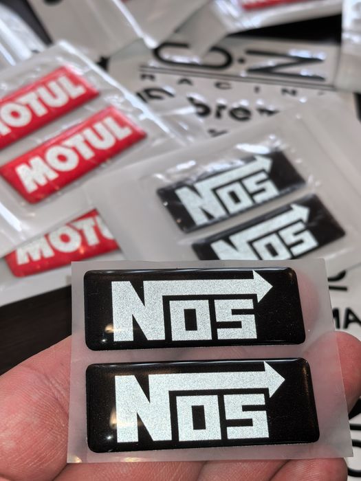 Авто-мото стикери, лепенки за каска, Скутер, Тротинетка K&N BREMBO AGV