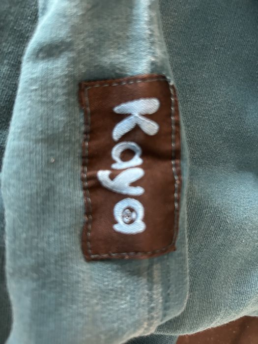 Слинг Kaya зелен за бебе