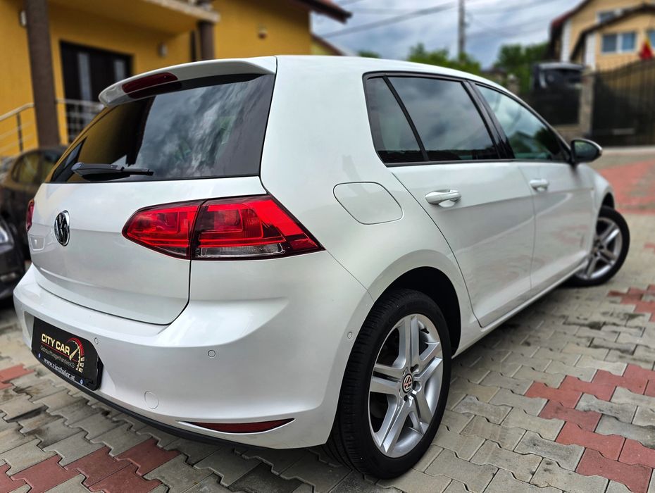 Vw Golf 7 Highline 2014 benzina Euro6 alb metalizat
