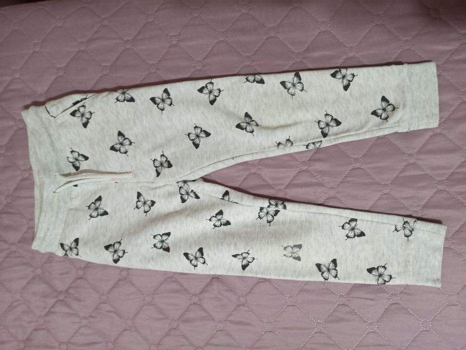 Джинсово клинче със суитшър LCW+суитшър H&M, жилетка LCW