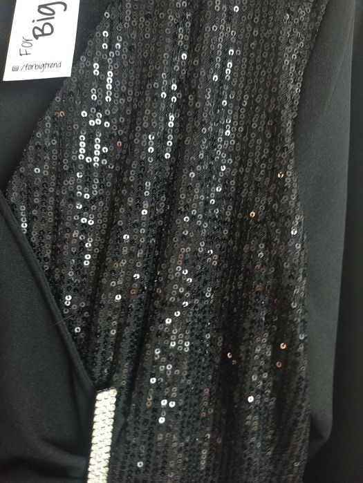 Елегантна рокля голям размер