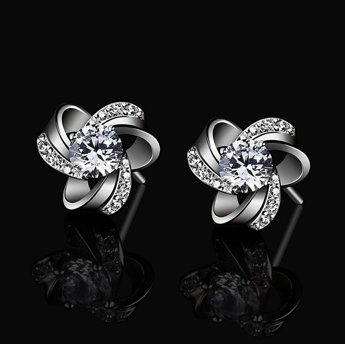 B.Catcher Дамски бижута, обеци, 925 Стерлингово Сребро