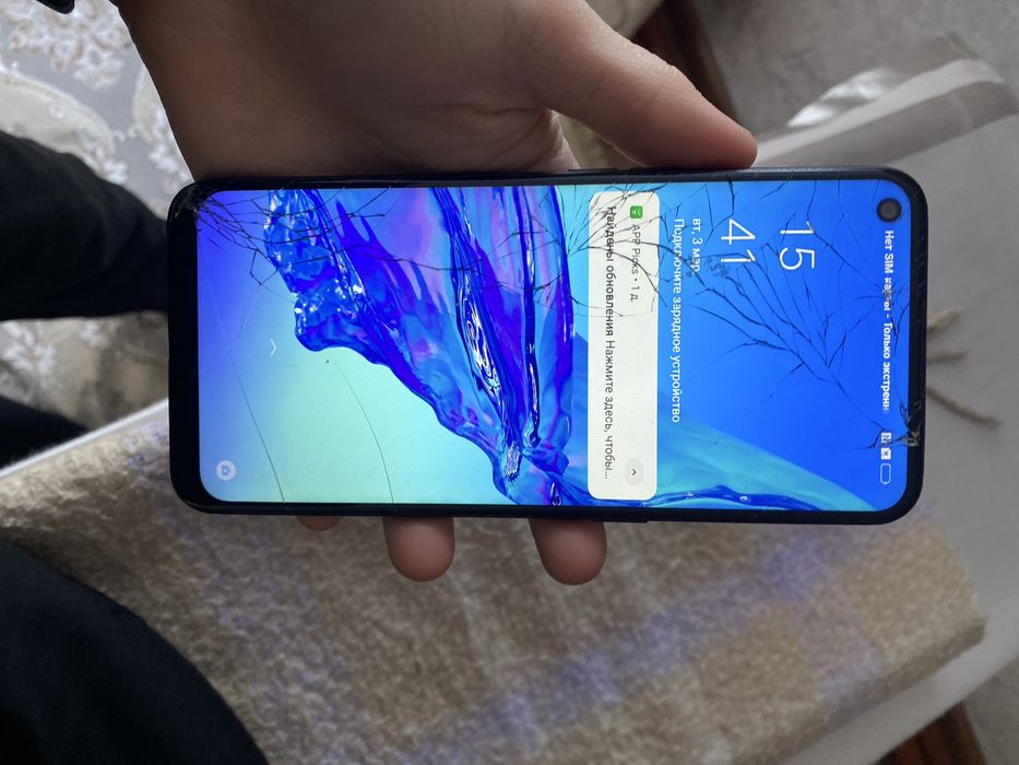 Oppo a53 с разбитым экраном