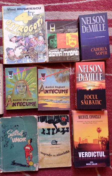 Hagi michael connelly karl may ronnie o'sullivan vlad musatescu conan doyle nelson demille leonard mlodinow thomas metzinger grigore cartianu