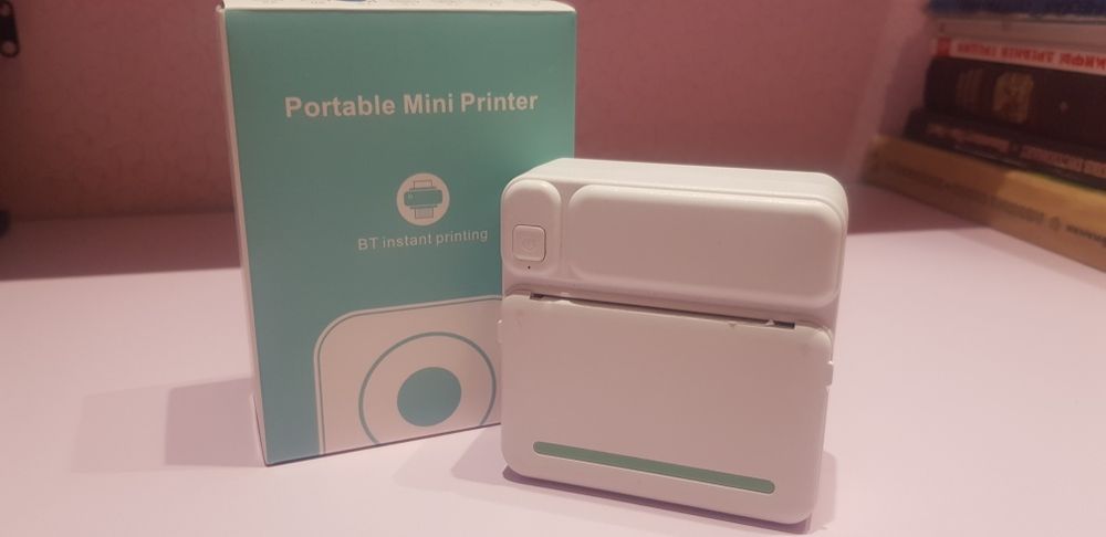 Мини-принтер Portable Mini Printer