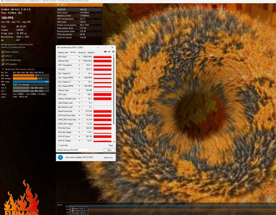 Placa video nvidia RTX 3070 Founders edition 8GB