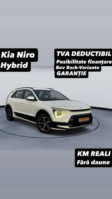 Kia Niro Hybrid / Modelul NOU 2023 / Garantie /TVA deductibil/BUY BACK-VARIANTE