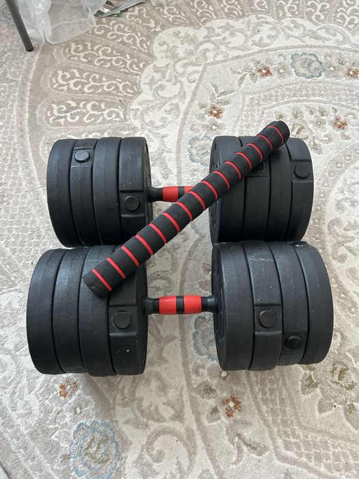 44кг Разборные гантели 22х2