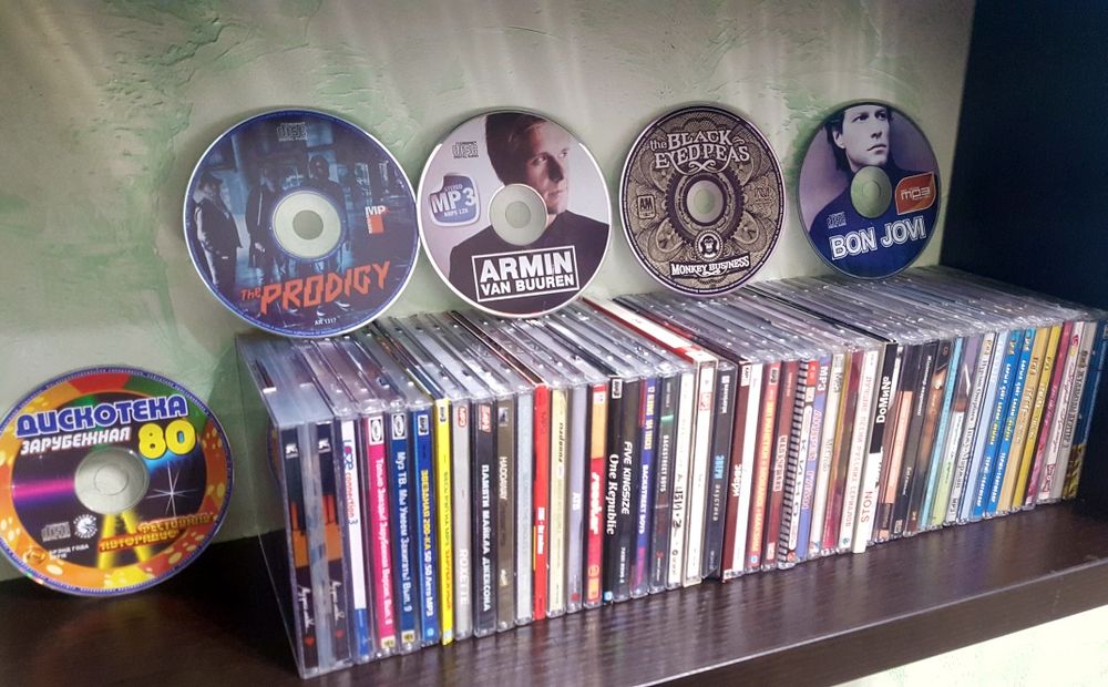 Музыкальные диски CD и MP3
