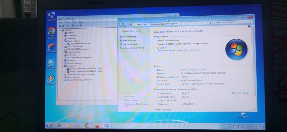 Laptop ASUS X54H, Intel 15" Video dedicat