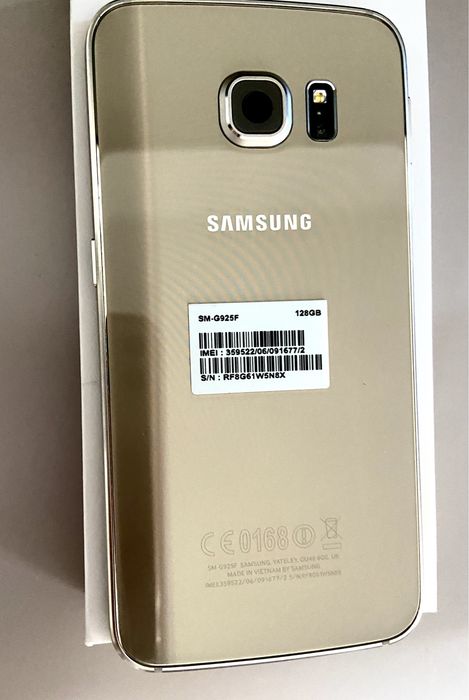 Telefon Samsung Galaxy S 6 Edge - gold line