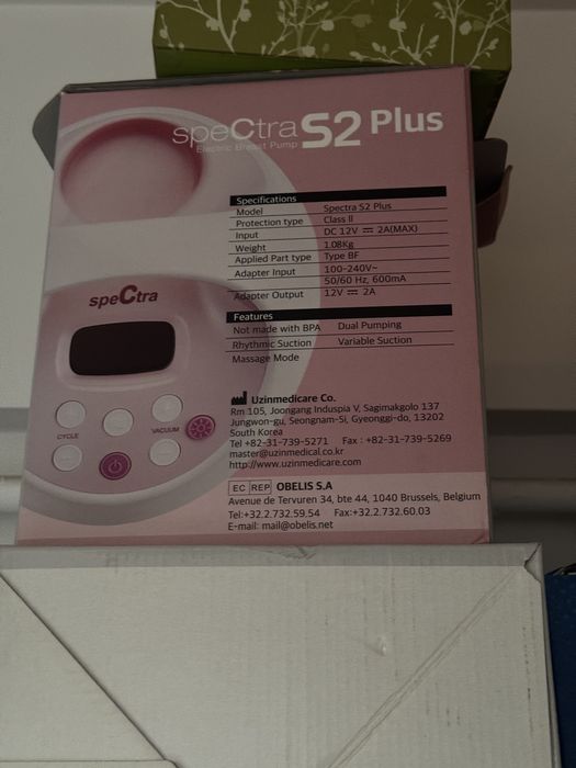 Pompa de muls Spectra S2 plus